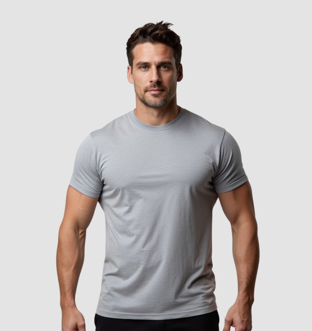 Le Tee - shirt Tech - Gris - Fincut Men