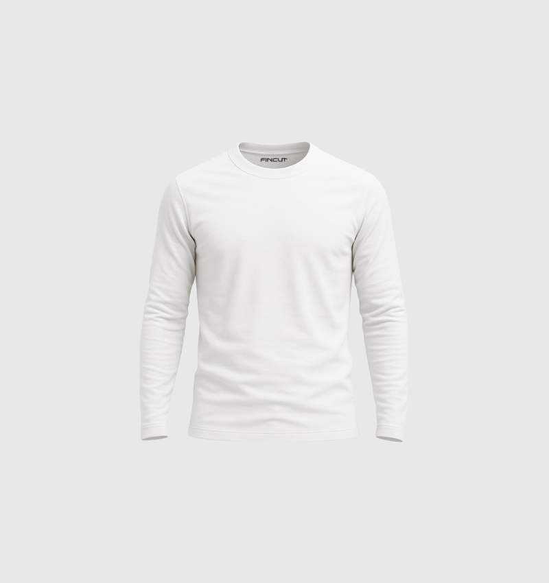 Maglia a maniche lunghe - Bianco