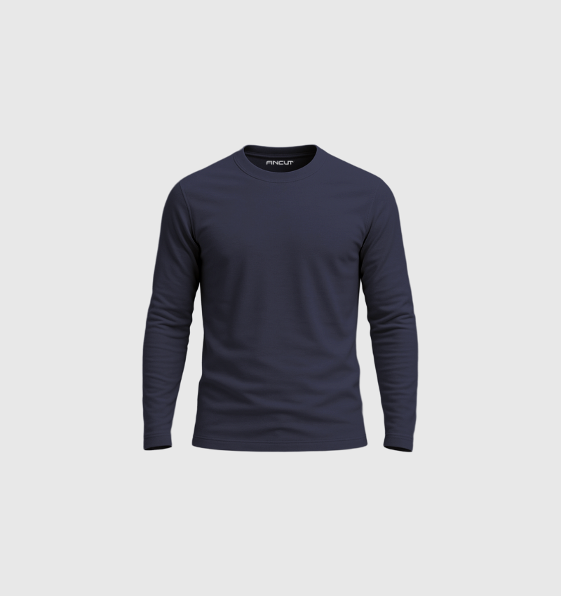 Maglia a maniche lunghe - Blu Navy
