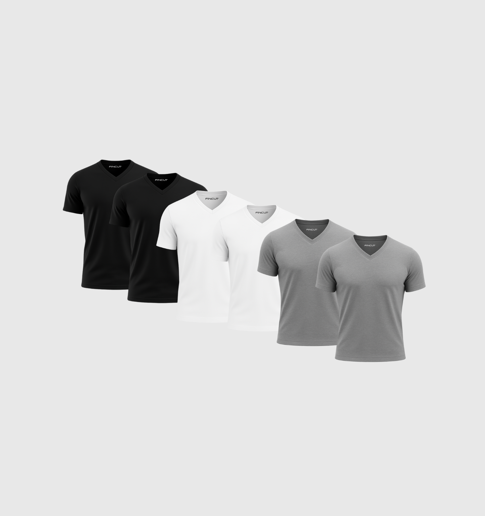 Pack da 6 Scollo V - Inverno