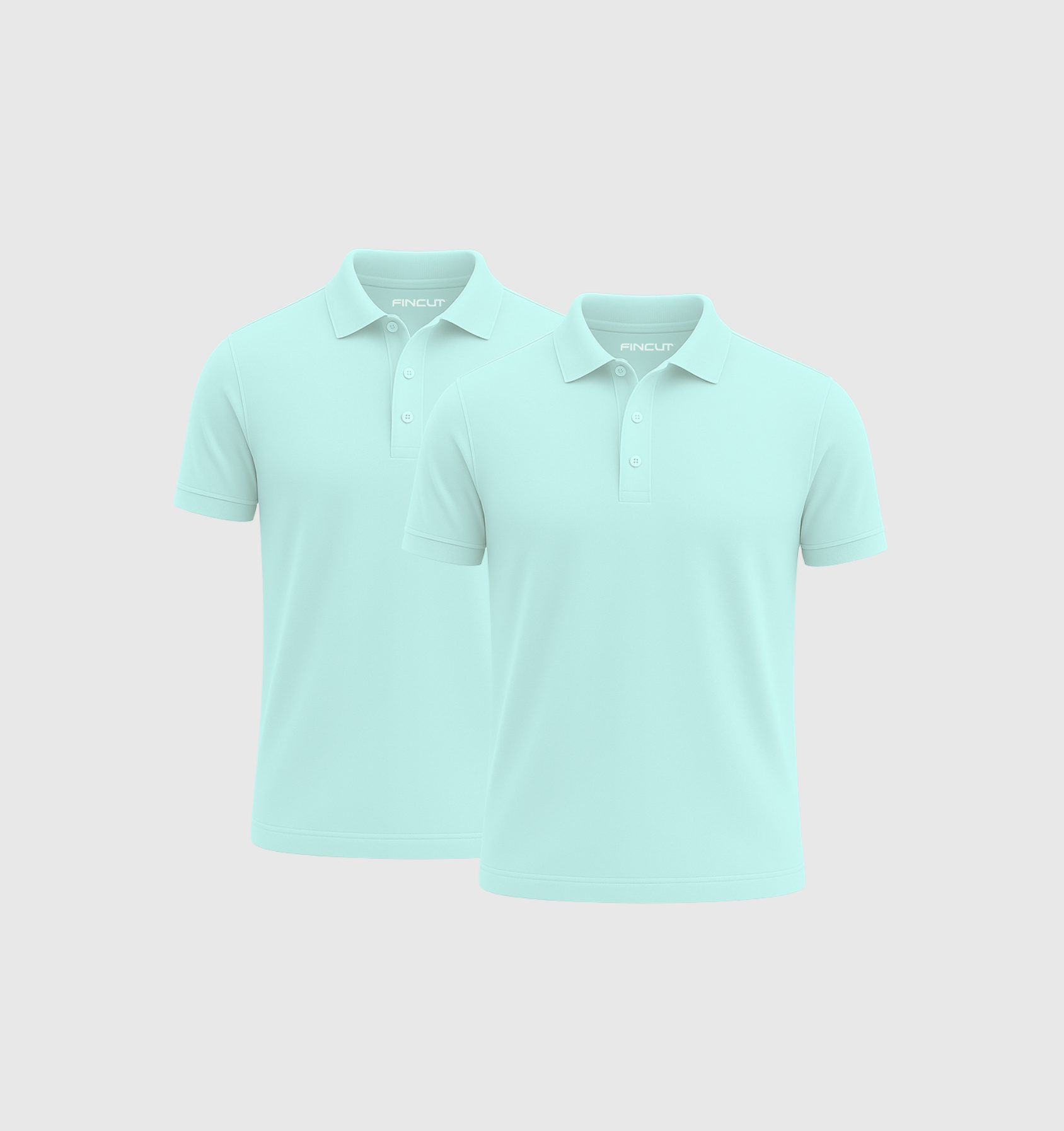 Pack da 2 Polo - Blu turchese
