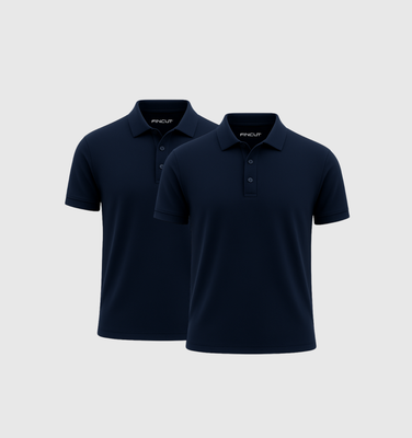Pack da 2 Polo - Blu navy