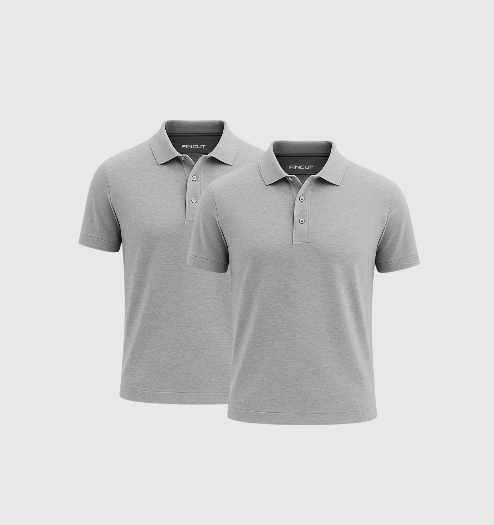 Pack da 2 Polo - Grigio