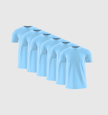 Pack da 6 - Azzurro cielo