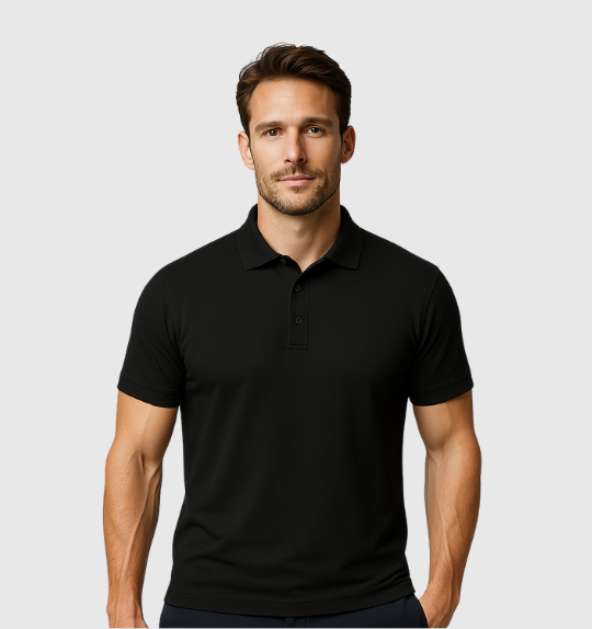 Pack da 4 Polo - Nero