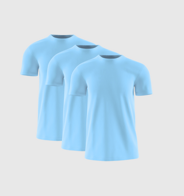 Pack da 3 - Azzurro cielo