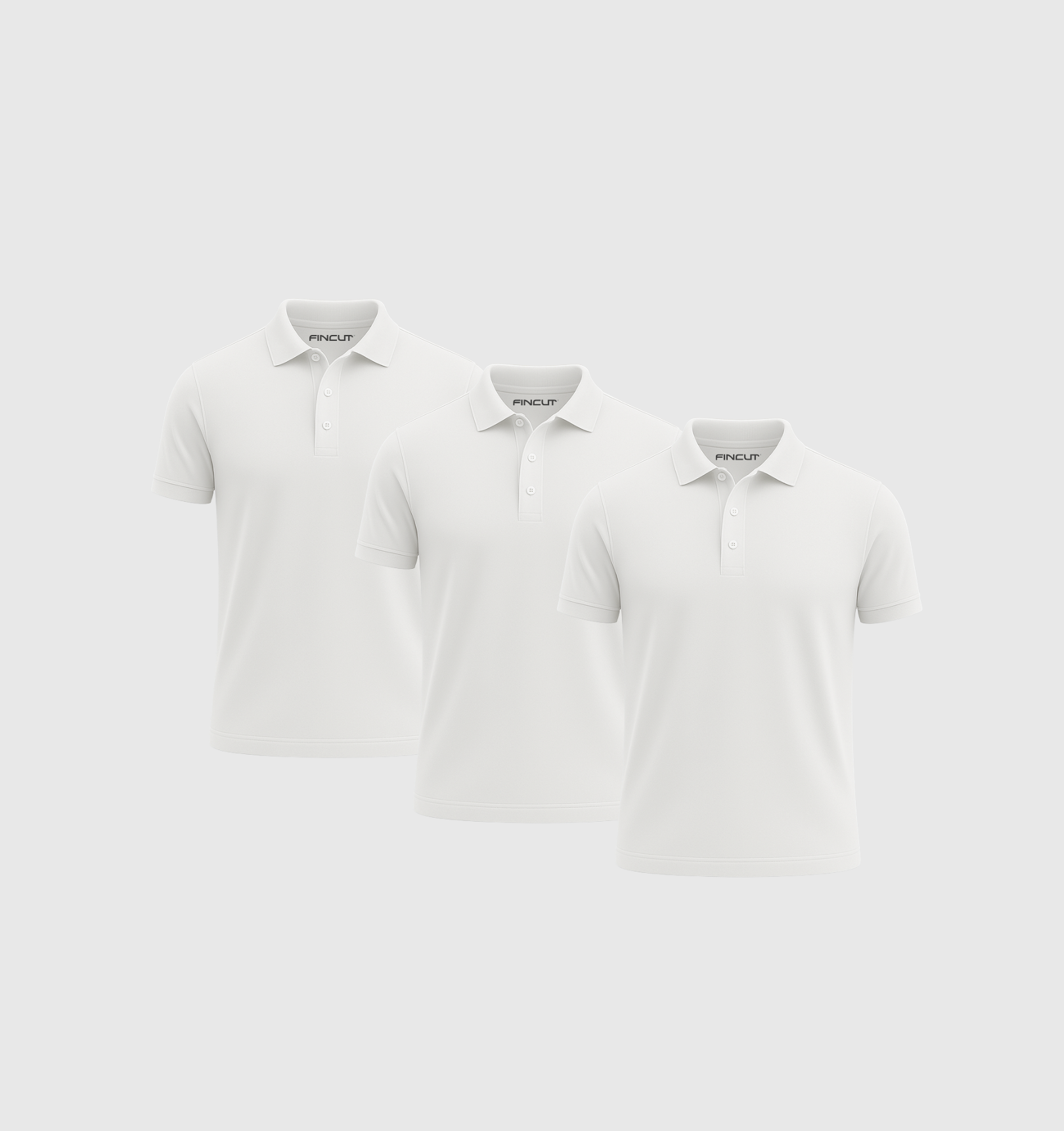 Pack da 3 Polo - Bianco