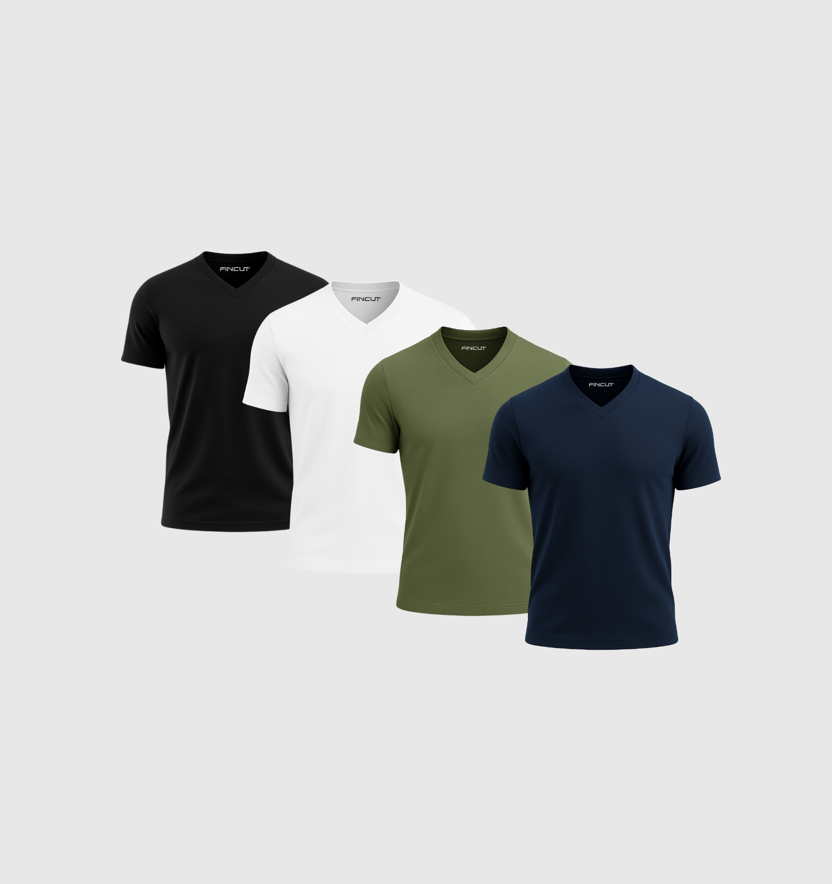 Pack da 4 Scollo V - Essenziale