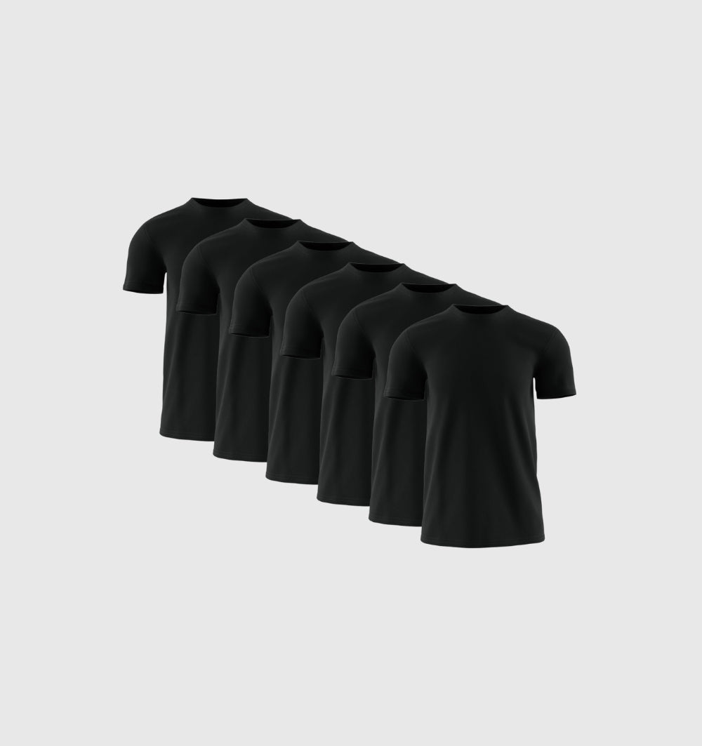 Pack da 6 - Nero