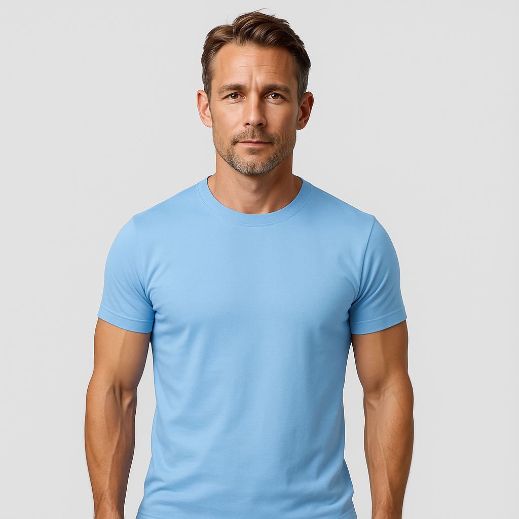 La T-shirt Tech - Azzurro cielo